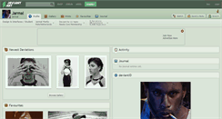 Desktop Screenshot of jarmal.deviantart.com