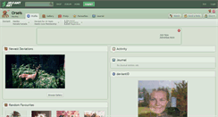 Desktop Screenshot of orseis.deviantart.com