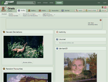 Tablet Screenshot of orseis.deviantart.com