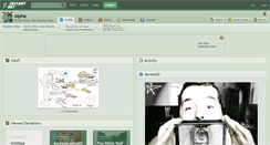 Desktop Screenshot of olpha.deviantart.com