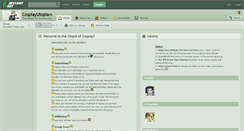 Desktop Screenshot of cosplayutopia.deviantart.com
