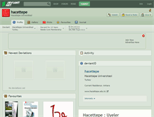 Tablet Screenshot of hacettepe.deviantart.com