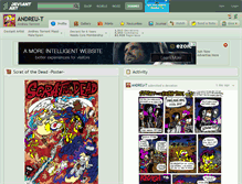 Tablet Screenshot of andreu-t.deviantart.com