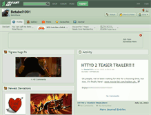 Tablet Screenshot of betabel1001.deviantart.com