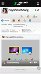 Mobile Screenshot of huynhminhdang.deviantart.com