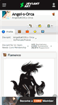 Mobile Screenshot of angel-s-orca.deviantart.com