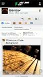 Mobile Screenshot of grimthor.deviantart.com