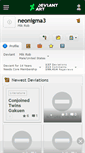 Mobile Screenshot of neonigma3.deviantart.com