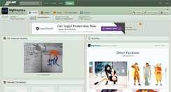 Desktop Screenshot of nightaurora.deviantart.com