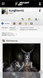 Mobile Screenshot of kungfoowiz.deviantart.com