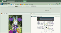 Desktop Screenshot of kendallcollins.deviantart.com