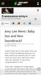 Mobile Screenshot of evanescence-army.deviantart.com