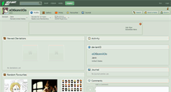 Desktop Screenshot of ooxkonnxoo.deviantart.com