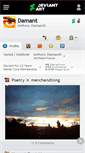 Mobile Screenshot of damant.deviantart.com