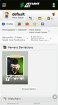 Mobile Screenshot of default.deviantart.com