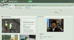 Desktop Screenshot of elfbiter.deviantart.com