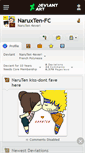 Mobile Screenshot of naruxten-fc.deviantart.com