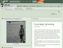 Tablet Screenshot of hiei-jai.deviantart.com