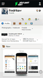 Mobile Screenshot of fredrikaw.deviantart.com