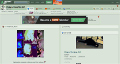 Desktop Screenshot of hidans-worship-girl.deviantart.com