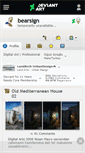 Mobile Screenshot of bearsign.deviantart.com