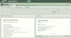 Desktop Screenshot of nevkenis.deviantart.com