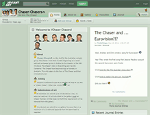 Tablet Screenshot of chaser-chasers.deviantart.com