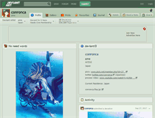 Tablet Screenshot of conronca.deviantart.com