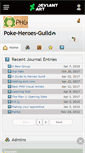 Mobile Screenshot of poke-heroes-guild.deviantart.com