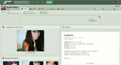 Desktop Screenshot of laurencaleyx.deviantart.com