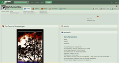Desktop Screenshot of dark-serpentine.deviantart.com