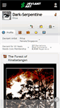 Mobile Screenshot of dark-serpentine.deviantart.com
