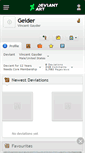 Mobile Screenshot of geider.deviantart.com