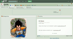 Desktop Screenshot of dwynlip.deviantart.com