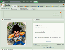 Tablet Screenshot of dwynlip.deviantart.com