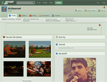 Tablet Screenshot of ishidasensei.deviantart.com