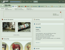 Tablet Screenshot of foto-sop.deviantart.com