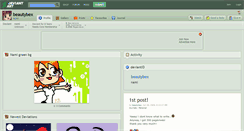 Desktop Screenshot of beautybex.deviantart.com