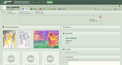 Desktop Screenshot of new-nadezda.deviantart.com