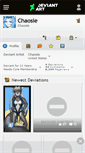Mobile Screenshot of chaosie.deviantart.com