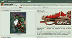 Desktop Screenshot of magicalmelonball.deviantart.com