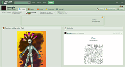 Desktop Screenshot of demogia.deviantart.com