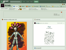 Tablet Screenshot of demogia.deviantart.com