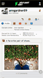 Mobile Screenshot of anngardner89.deviantart.com