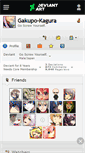 Mobile Screenshot of gakupo-kagura.deviantart.com