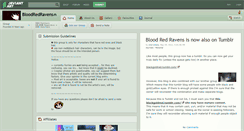 Desktop Screenshot of bloodredravens.deviantart.com