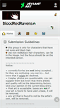 Mobile Screenshot of bloodredravens.deviantart.com