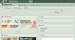 Desktop Screenshot of dymersdream.deviantart.com