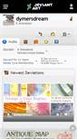 Mobile Screenshot of dymersdream.deviantart.com