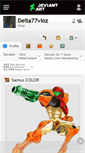 Mobile Screenshot of delta77vioz.deviantart.com